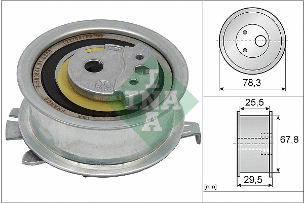 Tensioner Pulley, timing belt (531 0825 10)