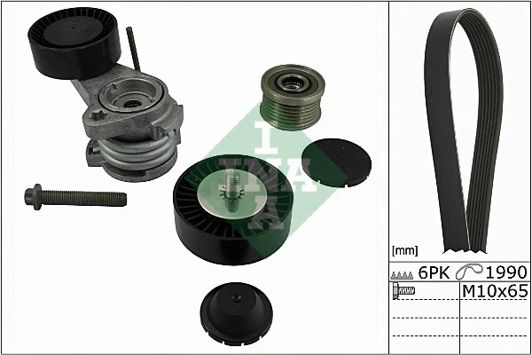 V-Ribbed Belt Set (529 0058 10)