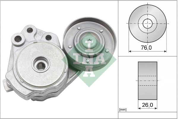 Belt Tensioner, V-ribbed belt (534 0374 10)