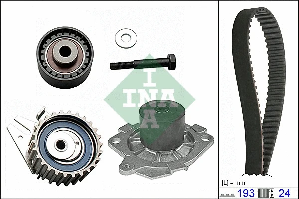 Water Pump & Timing Belt Kit (530 0623 30)