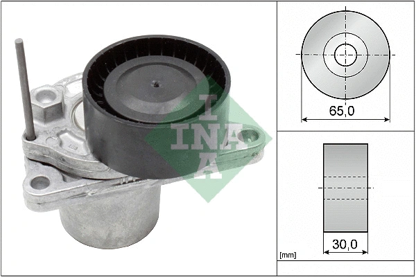 Belt Tensioner, V-ribbed belt (534 0624 10)