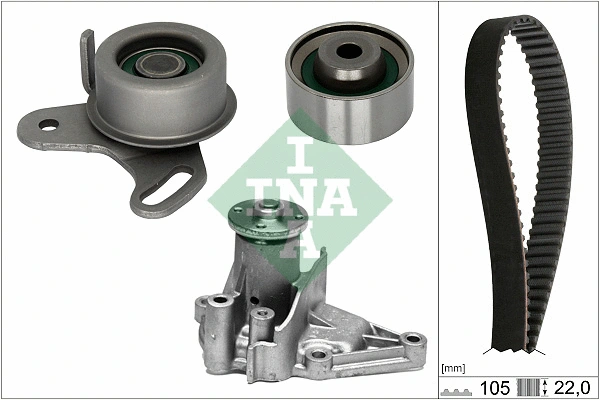 Water Pump & Timing Belt Kit (530 0427 31)