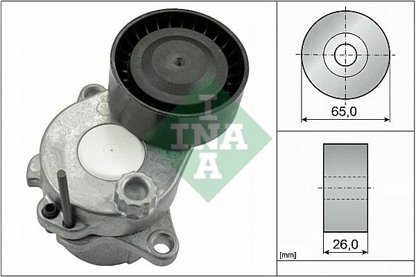 Belt Tensioner, V-ribbed belt (534 0592 10)