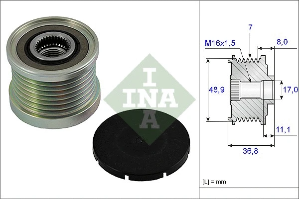 Alternator Freewheel Clutch (535 0081 10)