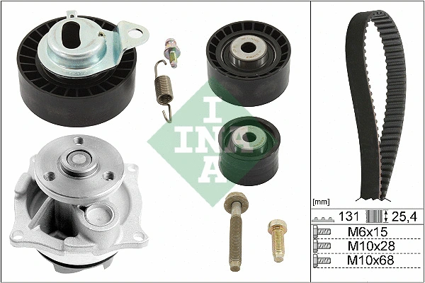 Water Pump & Timing Belt Kit (530 0102 31)