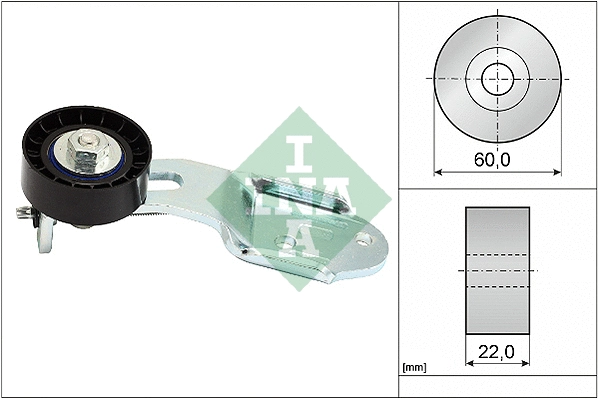 Belt Tensioner, V-ribbed belt (534 0639 10)