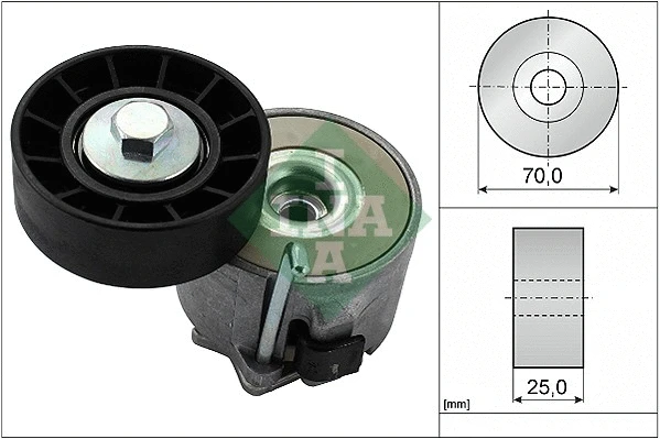 Belt Tensioner, V-ribbed belt (534 0280 10)