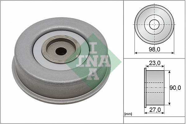 Deflection/Guide Pulley, V-ribbed belt (532 0381 20)