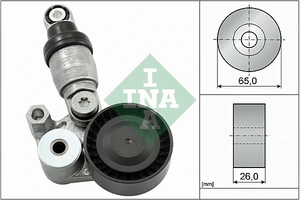 Belt Tensioner, V-ribbed belt (533 0129 10)