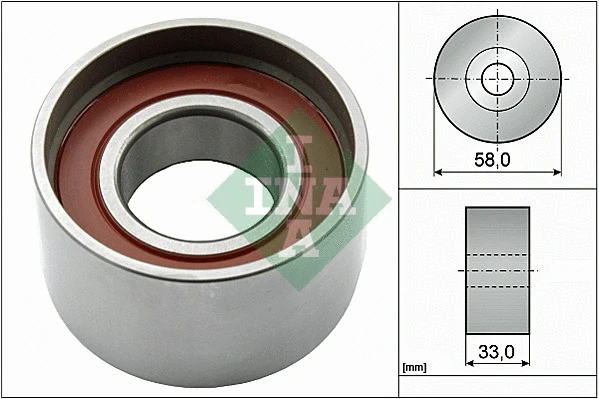Tensioner Pulley, timing belt (531 0784 10)