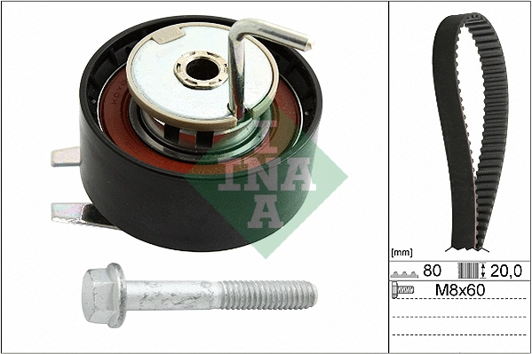 Timing Belt Kit (530 0692 10)