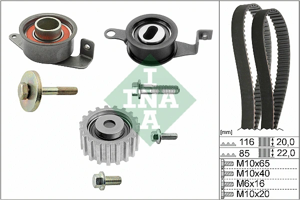 Timing Belt Kit (530 0005 10)