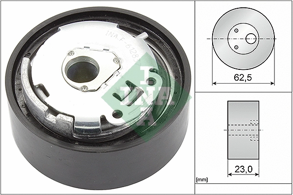 Tensioner Pulley, timing belt (531 0898 10)