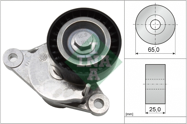 Belt Tensioner, V-ribbed belt (534 0655 10)