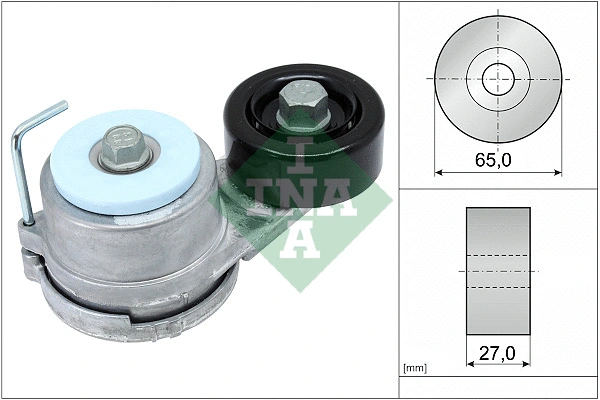 Belt Tensioner, V-ribbed belt (534 0429 10)