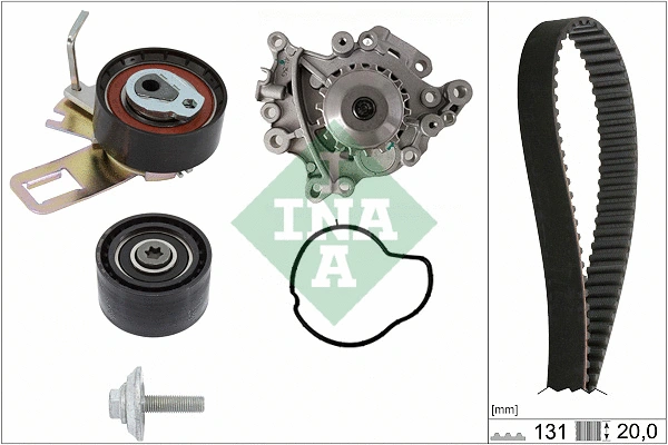 Water Pump & Timing Belt Kit (530 0760 30)