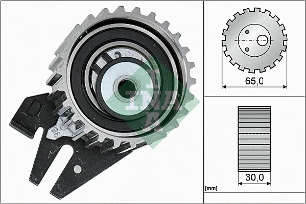 Tensioner Pulley, timing belt (531 0844 10)