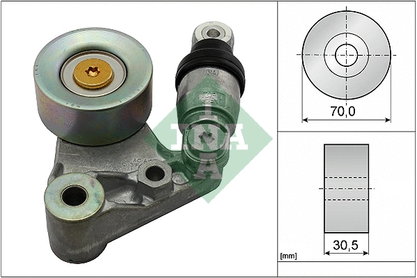 Belt Tensioner, V-ribbed belt (534 0629 10)