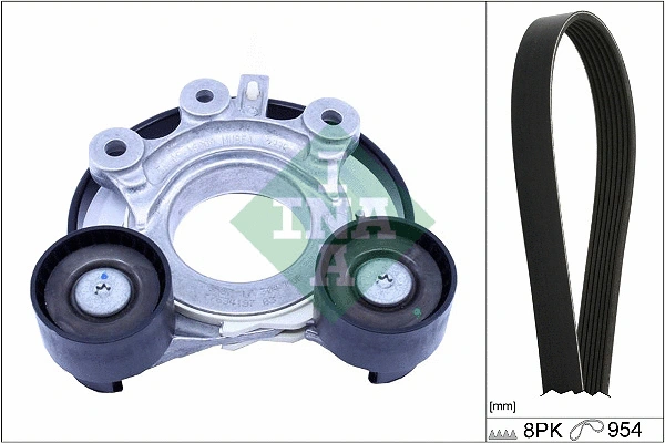 V-Ribbed Belt Set (529 0522 10)
