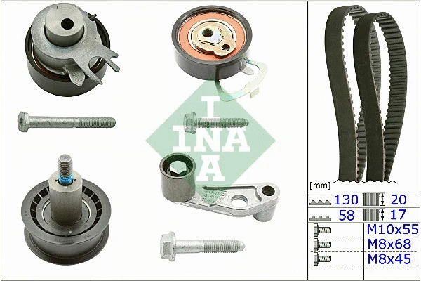 Timing Belt Kit (530 0089 10)