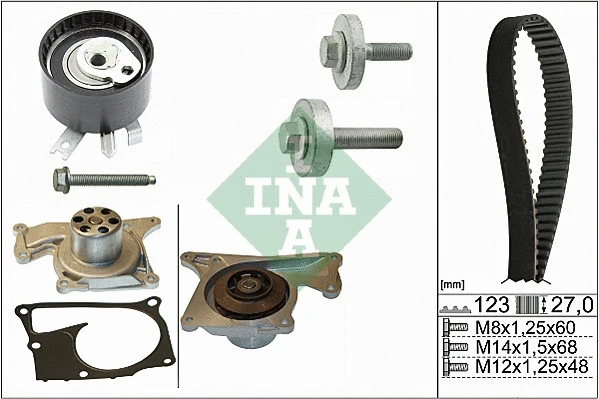 Water Pump & Timing Belt Kit (530 0197 32)