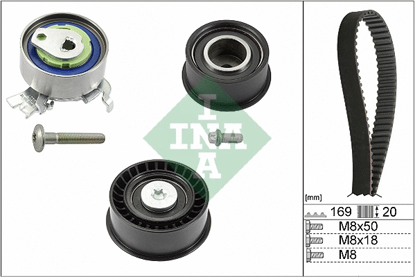 Timing Belt Kit (530 0078 10)