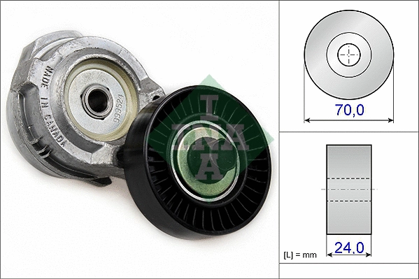 Belt Tensioner, V-ribbed belt (534 0137 30)