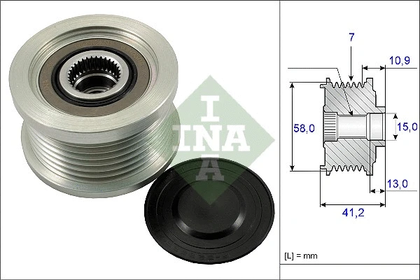 Alternator Freewheel Clutch (535 0173 10)