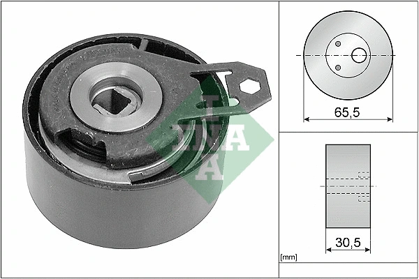 Tensioner Pulley, timing belt (531 0408 30)