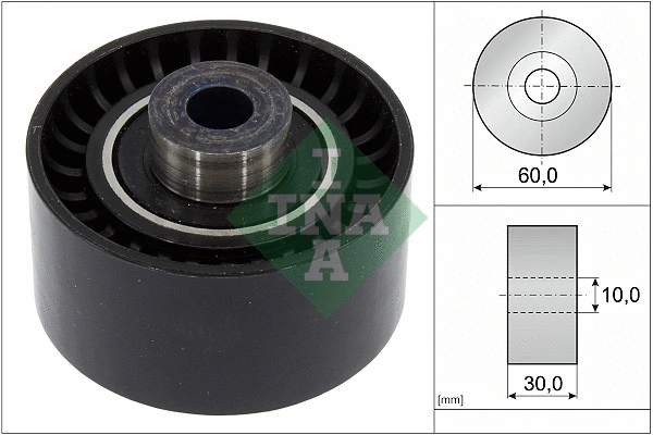 Deflection/Guide Pulley, timing belt (532 0289 10)