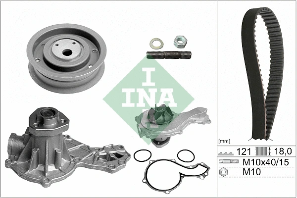 Water Pump & Timing Belt Kit (530 0162 30)