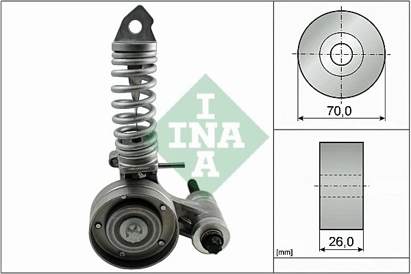 Belt Tensioner, V-ribbed belt (533 0085 30)