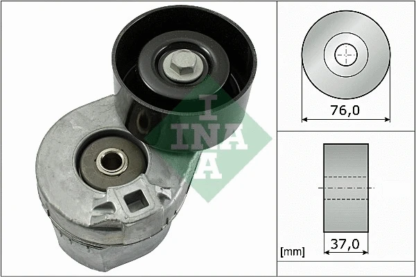 Belt Tensioner, V-ribbed belt (534 0031 10)