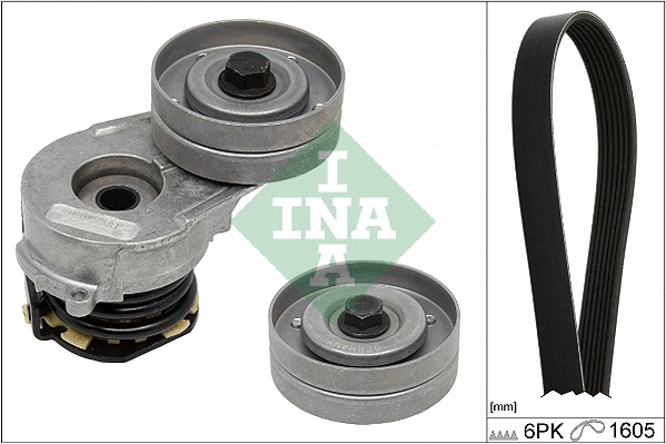 V-Ribbed Belt Set (529 0330 10)