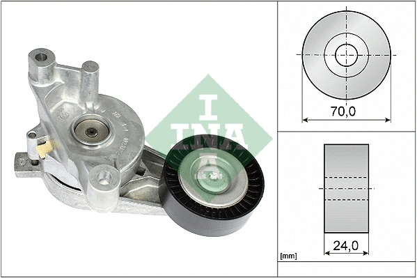 Belt Tensioner, V-ribbed belt (534 0059 10)