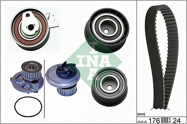 Water Pump & Timing Belt Kit (530 0039 30)