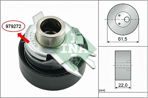 Tensioner Pulley, timing belt (531 0252 30)