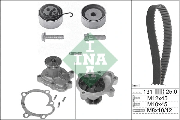 Water Pump & Timing Belt Kit (530 0338 30)