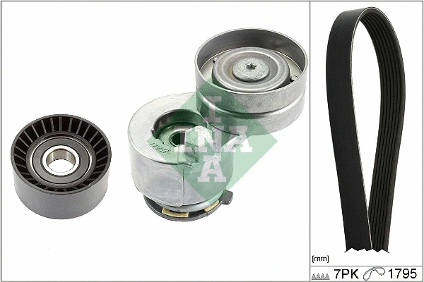V-Ribbed Belt Set (529 0412 10)
