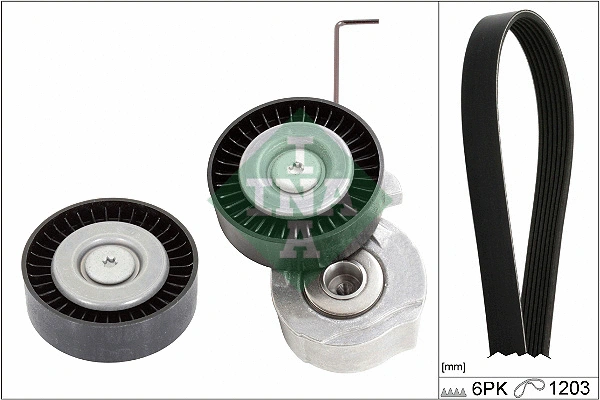 V-Ribbed Belt Set (529 0320 10)