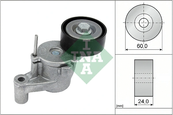 Belt Tensioner, V-ribbed belt (534 0726 10)