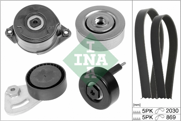 V-Ribbed Belt Set (529 0253 10)