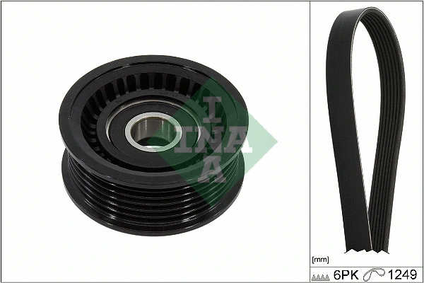 V-Ribbed Belt Set (529 0452 10)