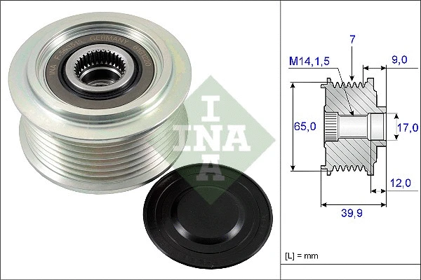 Alternator Freewheel Clutch (535 0229 10)