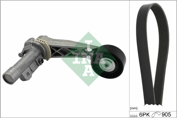V-Ribbed Belt Set (529 0266 10)