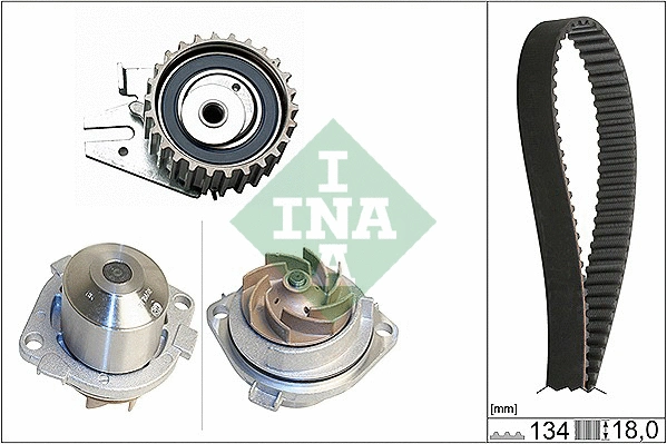 Water Pump & Timing Belt Kit (530 0221 30)