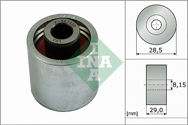 Deflection/Guide Pulley, timing belt (532 0310 10)
