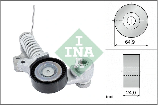 Belt Tensioner, V-ribbed belt (534 0702 10)