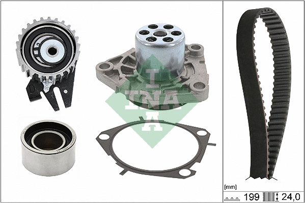 Water Pump & Timing Belt Kit (530 0625 30)