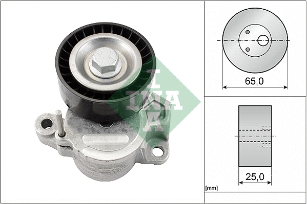 Belt Tensioner, V-ribbed belt (534 0625 10)